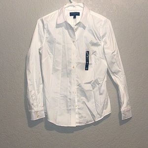 Women’s Banana Republic tailored fitted blouse